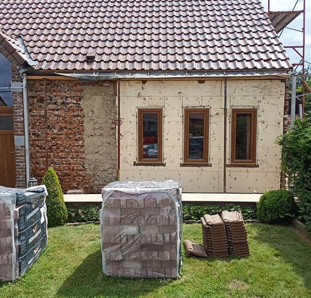 travaux de rénovation de façade